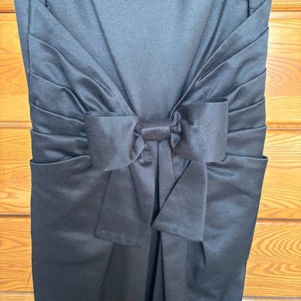 Kate Spade Size 4 Black Bow Dress